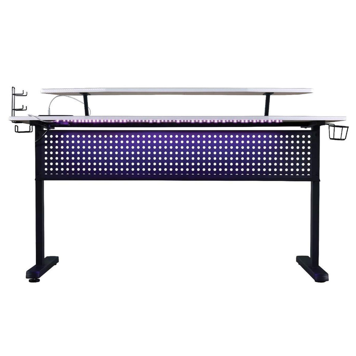 93134 Vildre Gaming Desk with USB