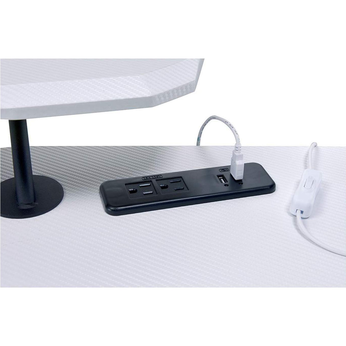 93134 Vildre Gaming Desk with USB