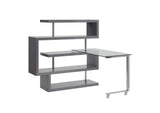 93181 Buck Ii Writing Desk with Bookshelf