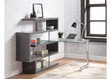 93181 Buck Ii Writing Desk with Bookshelf
