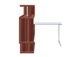 93183 Buck Ii Writing Desk with Bookshelf