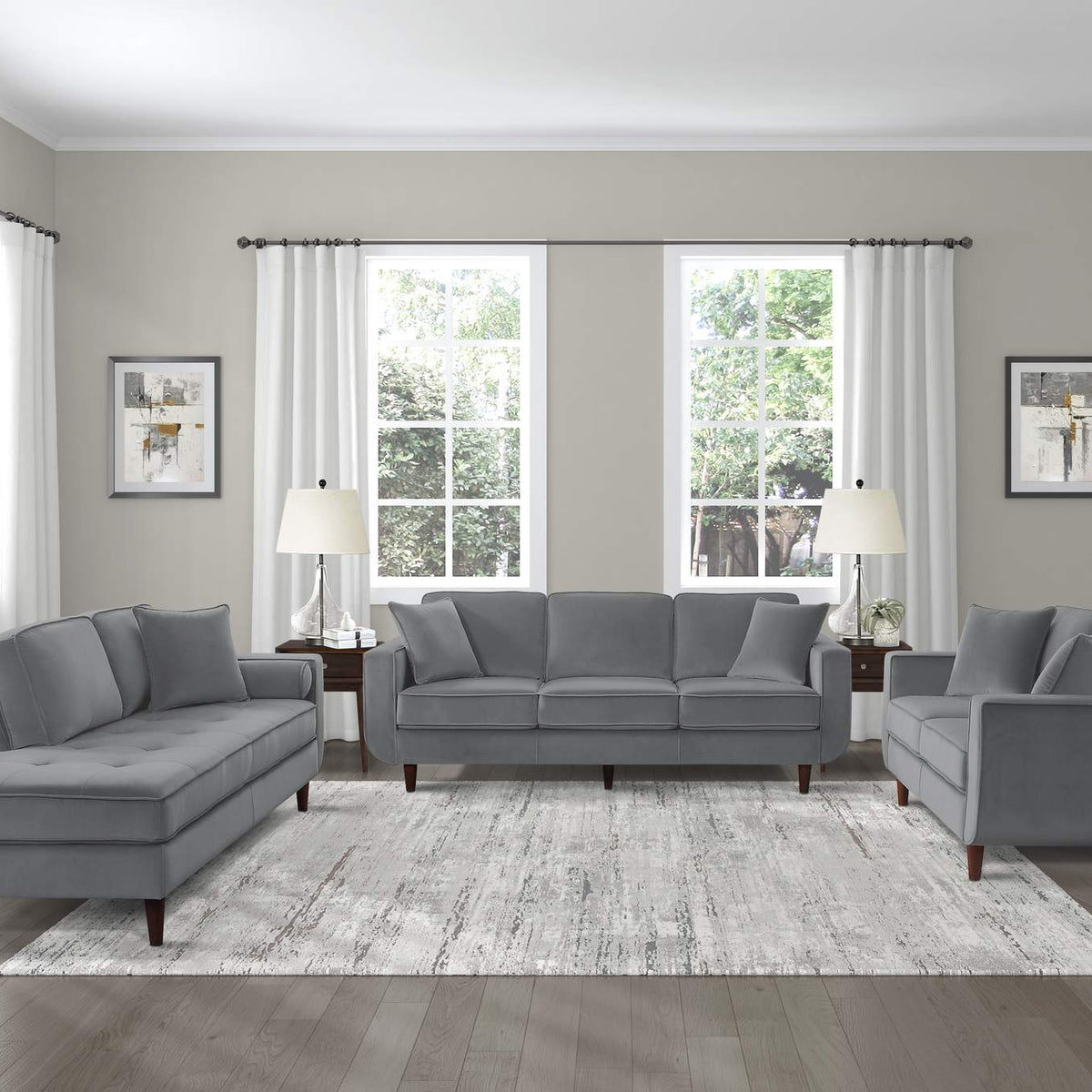 9329GY-5 Rand Chaise