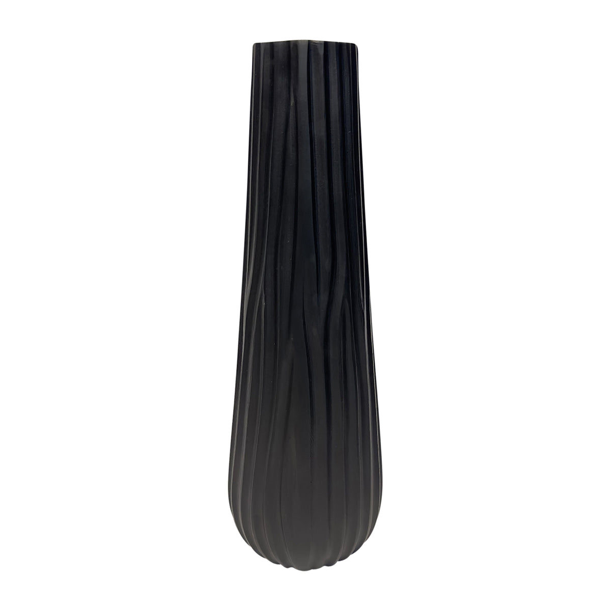 Metal 19" Jesson Medium Vase - Black