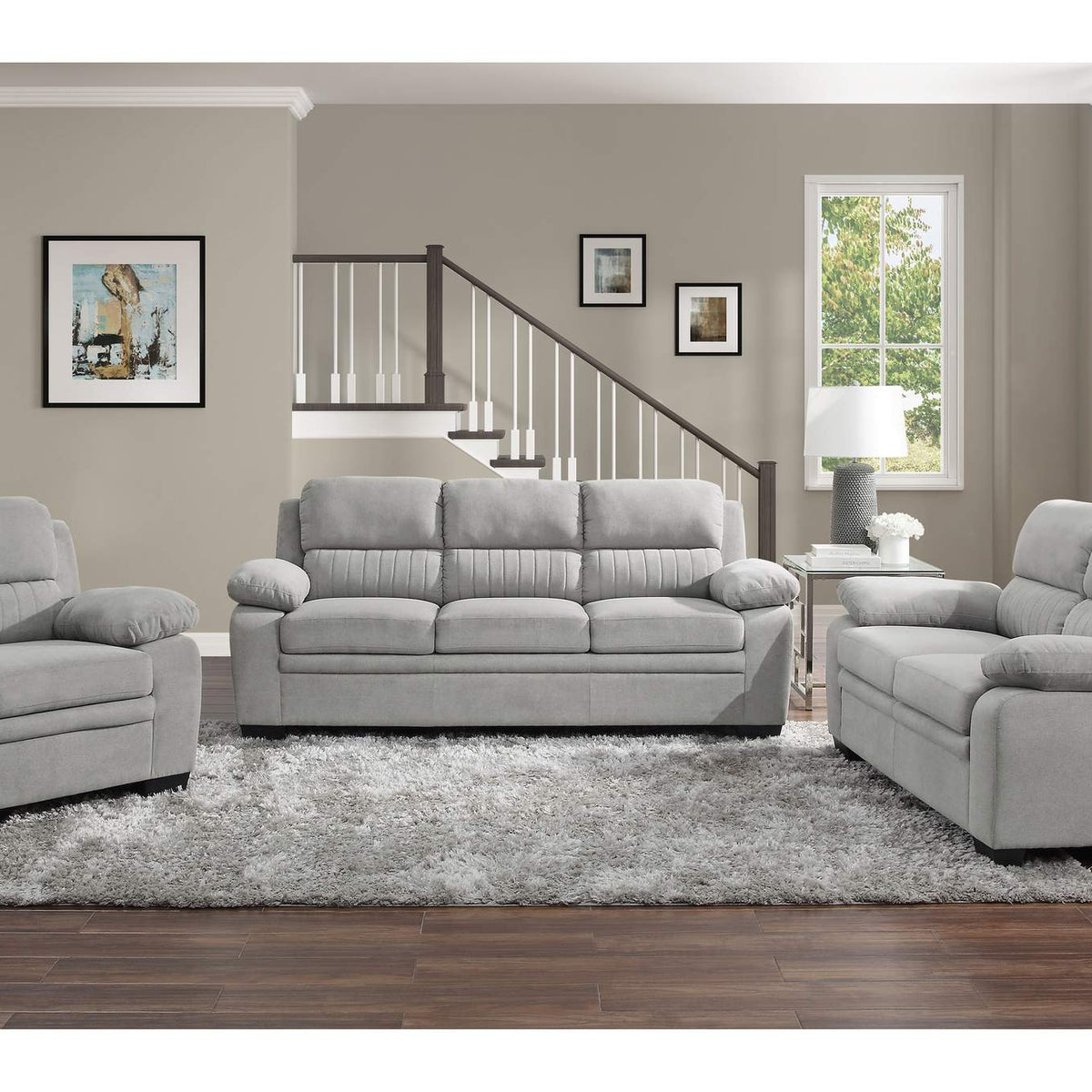 9333GY-3 Holleman Sofa