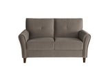 9348BRW-2 Dunleith Love Seat