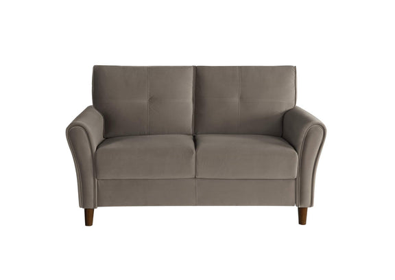 9348BRW-2 Dunleith Love Seat