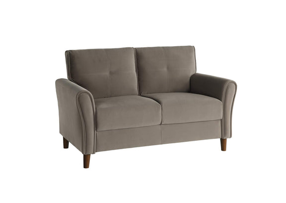 9348BRW-2 Dunleith Love Seat