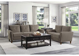 9348BRW-3 Dunleith Sofa