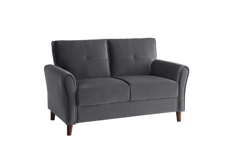 9348GRY-2 Dunleith Love Seat