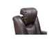 9366DB-1PWH Caelan Power Reclining Chair with Power Headrest, Cup holders and Storage Arms