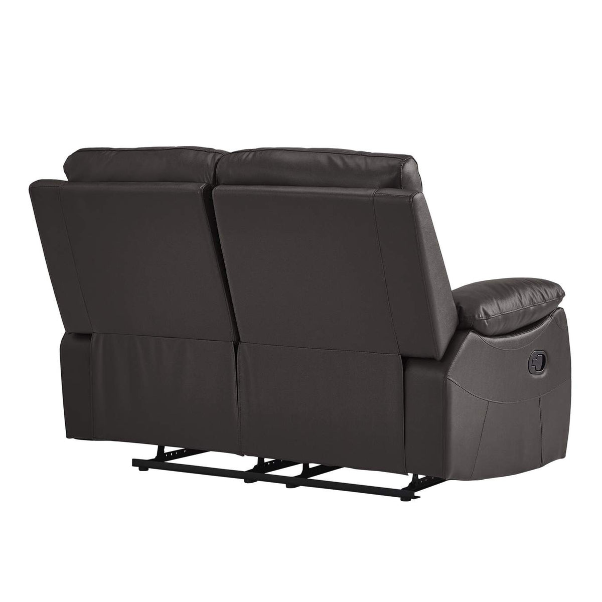 9368BRW-2 Dawson Double Reclining Love Seat