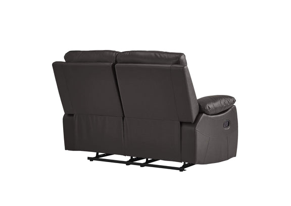 9368BRW-2 Dawson Double Reclining Love Seat