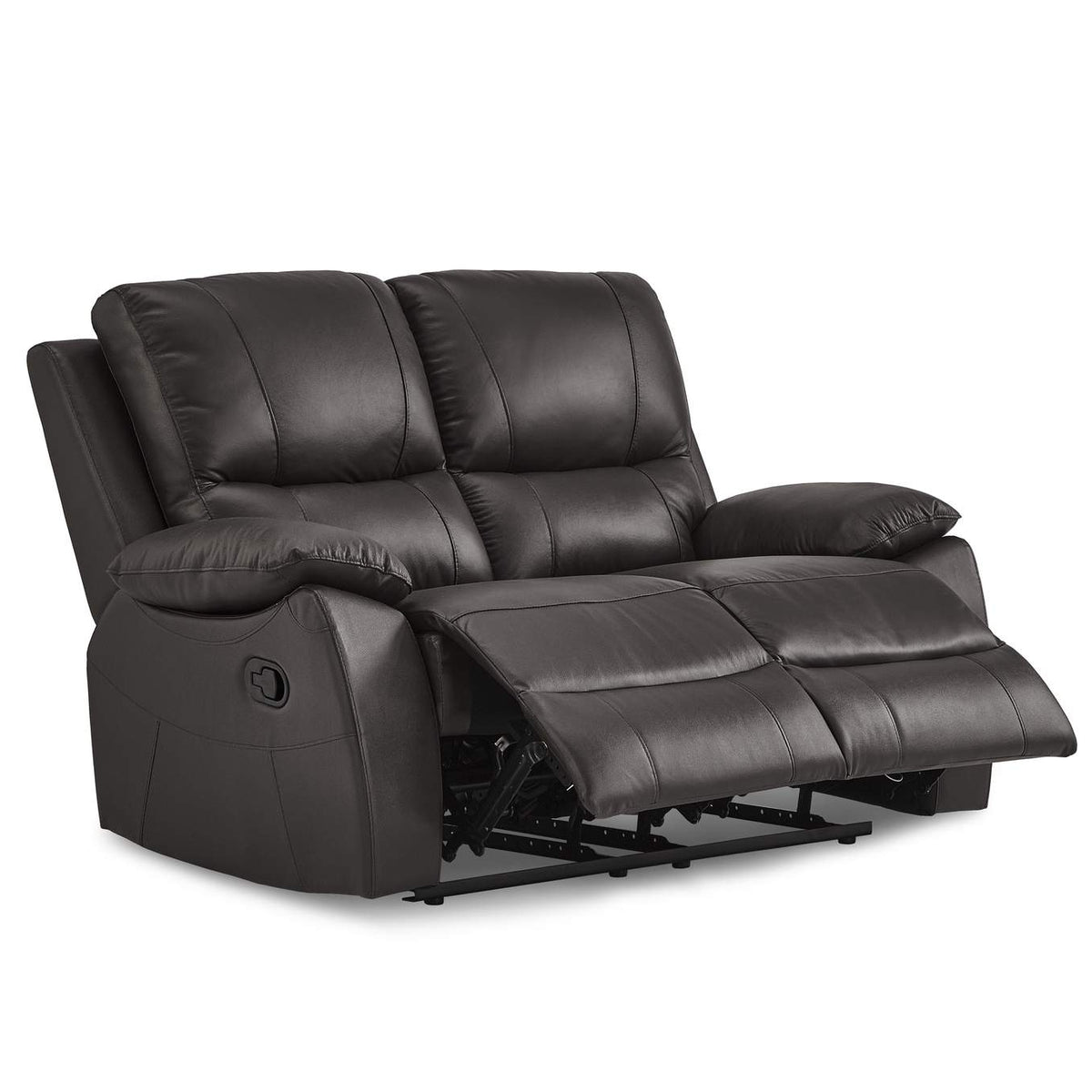 9368BRW-2 Dawson Double Reclining Love Seat