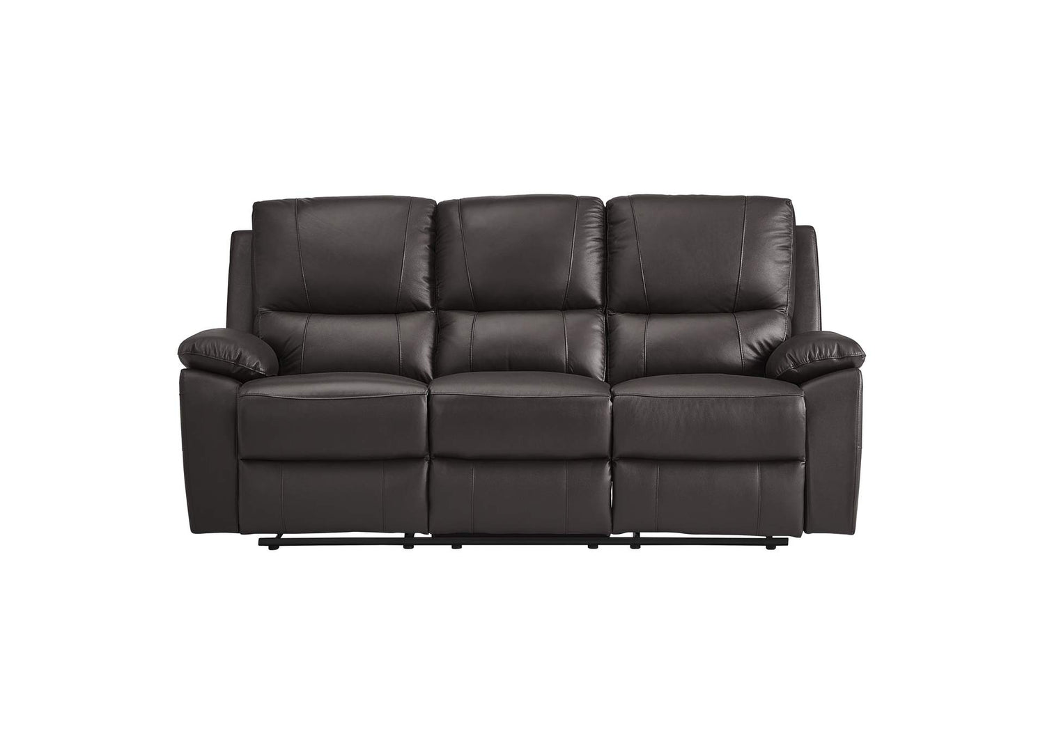 9368BRW-3 Dawson Double Reclining Sofa