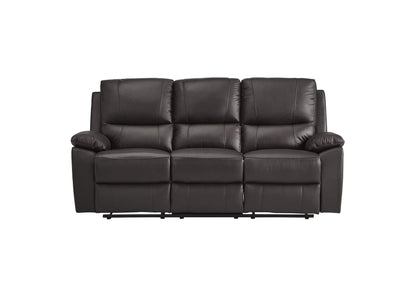 9368BRW-3 Dawson Double Reclining Sofa