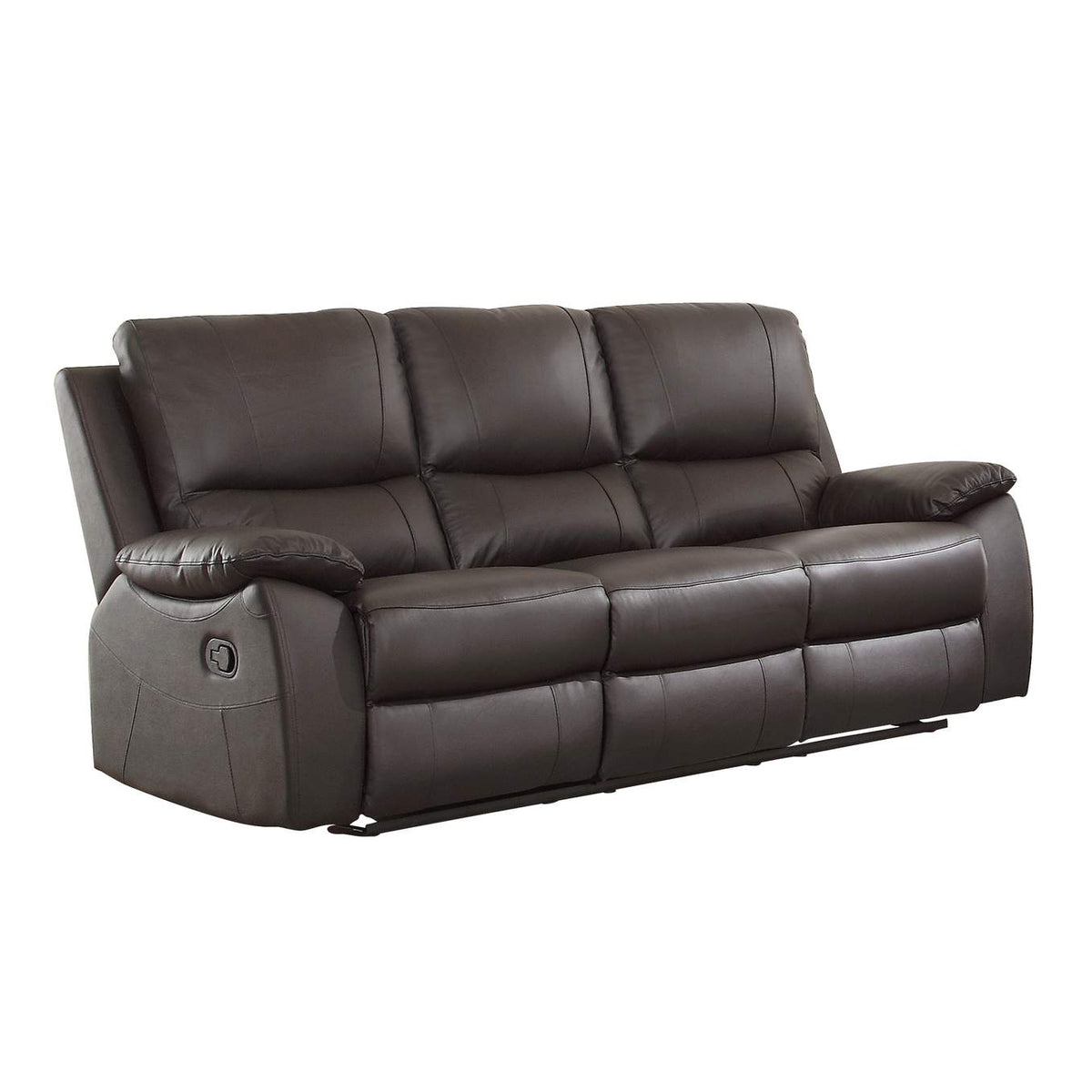 9368BRW-3 Dawson Double Reclining Sofa