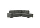 9390DGKIT22LRC Park 2-Piece Sectional with Pull-out Bed and Right Chaise with Storage Ottoman