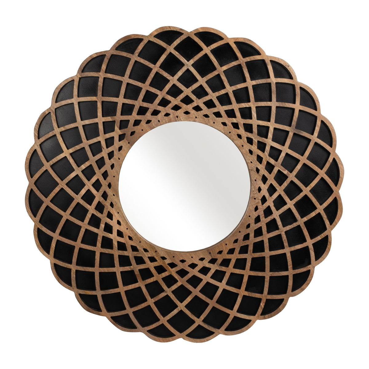 Kaleidoscope Mirror - Black