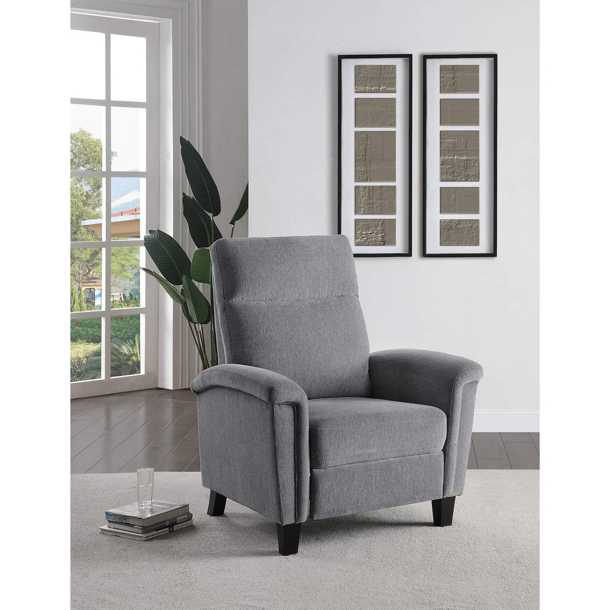 9400CNGY-1 Weiser Push Back Reclining Chair
