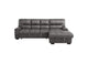 9407DGKIT2RC3L Michigan 2-Piece Sectional with Pull-out Bed and Right Chaise with Hidden Storage