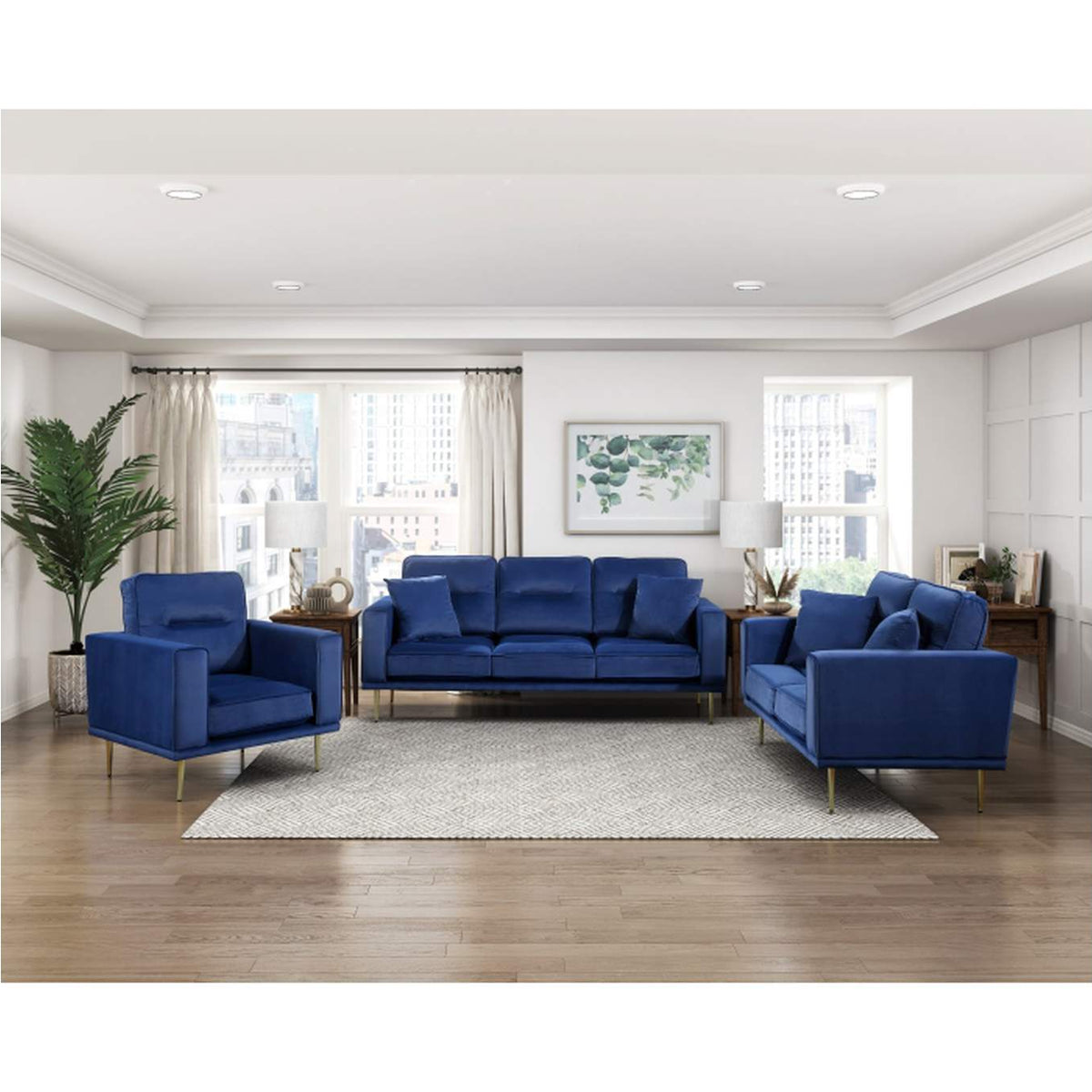 9417BUE-1 Violetta Chair