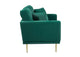 9417GRN-2 Violetta Love Seat