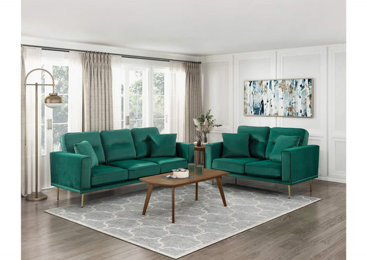 9417GRN-2 Violetta Love Seat