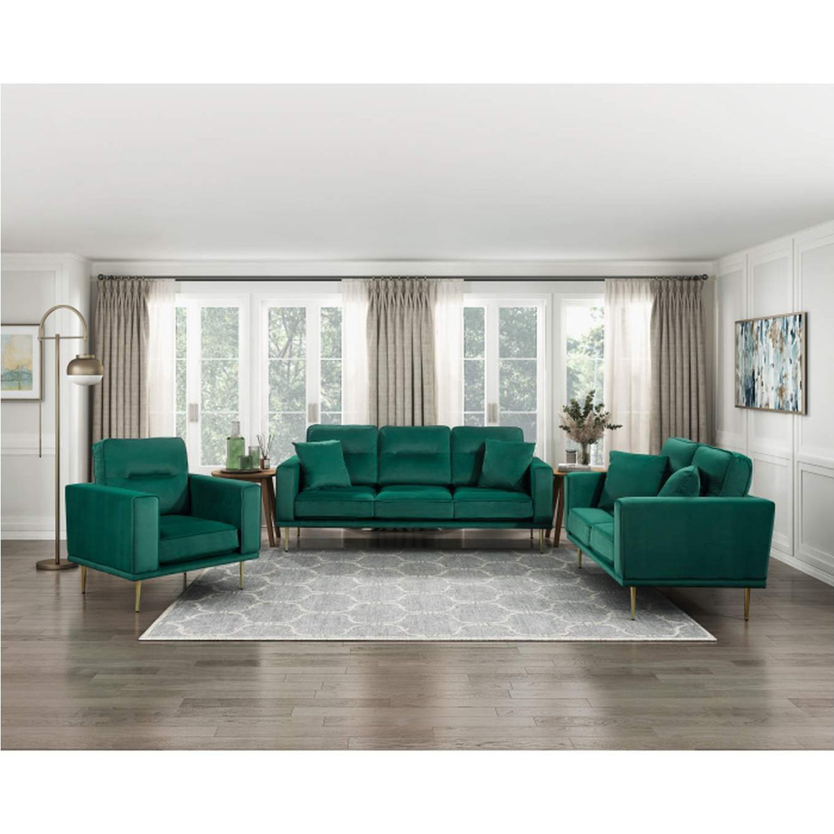 9417GRN-1 Violetta Chair