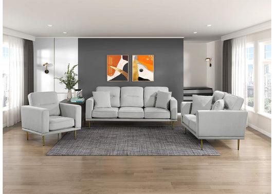 9417GRY-3 Violetta Sofa