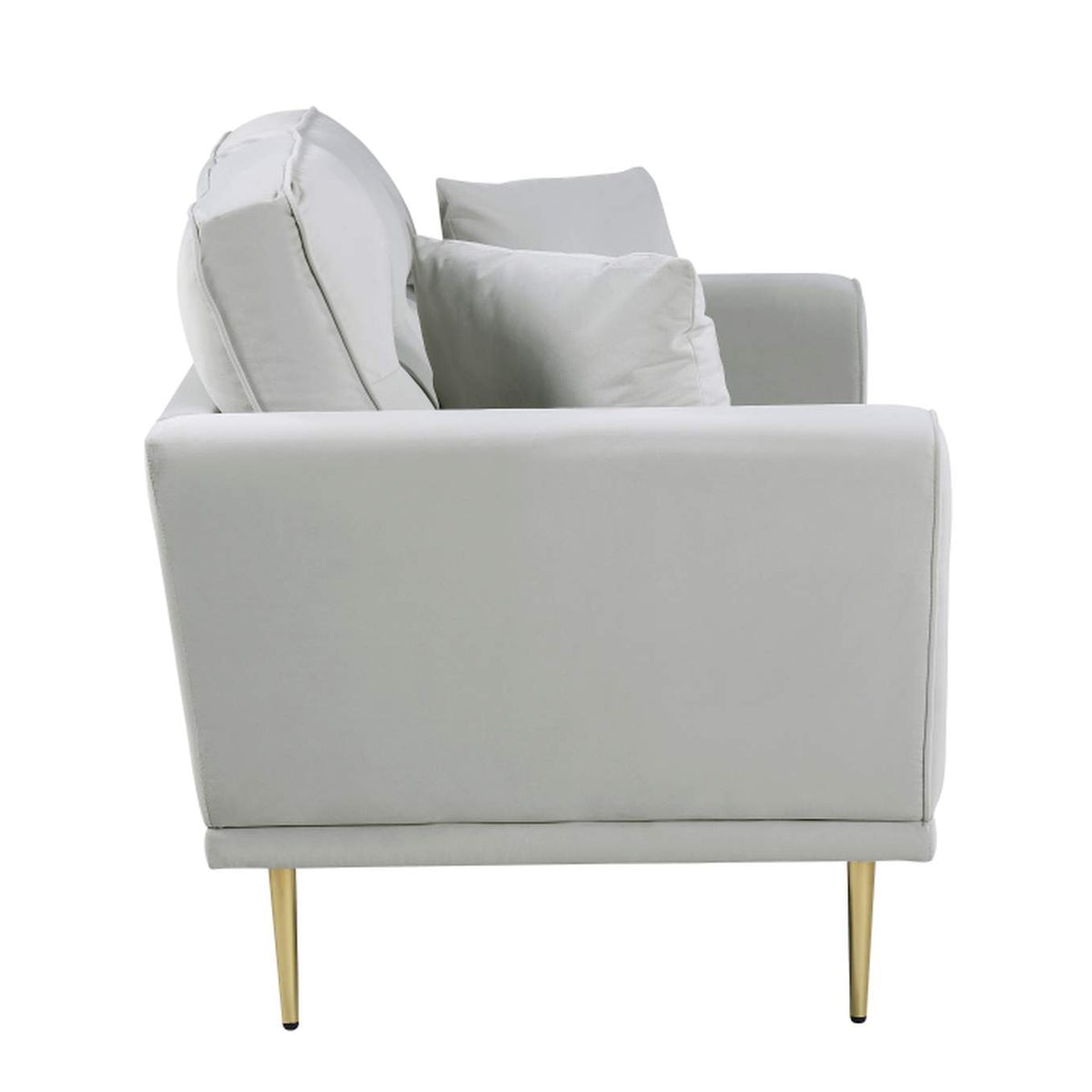 9417GRY-2 Violetta Love Seat