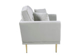 9417GRY-2 Violetta Love Seat