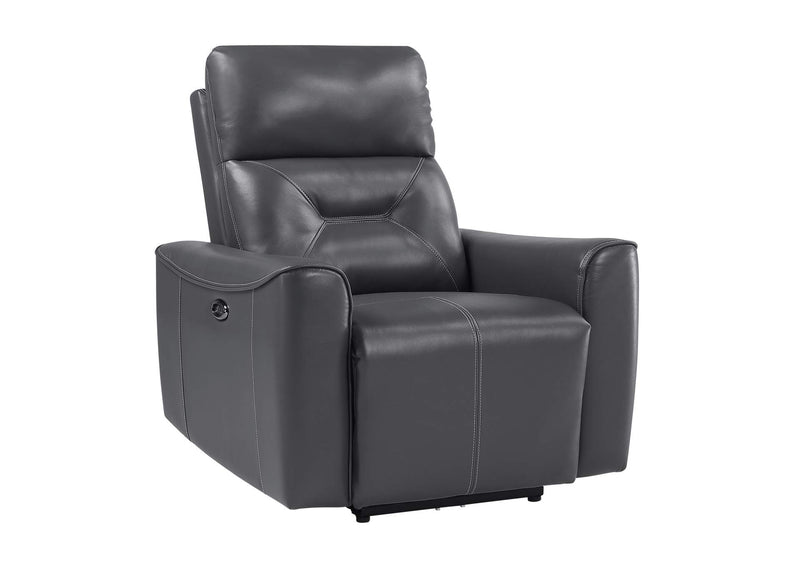 9446GY-1PW Burwell Power Reclining Chair with USB Port