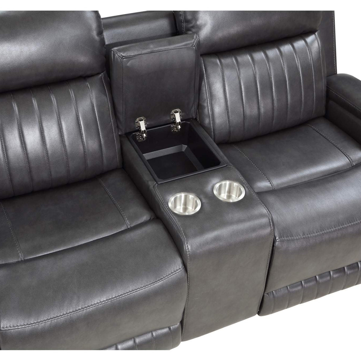 9456DG-2 Broomfield Double Reclining Love Seat with Center Console