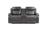 Double Reclining Love Seat with Center Console