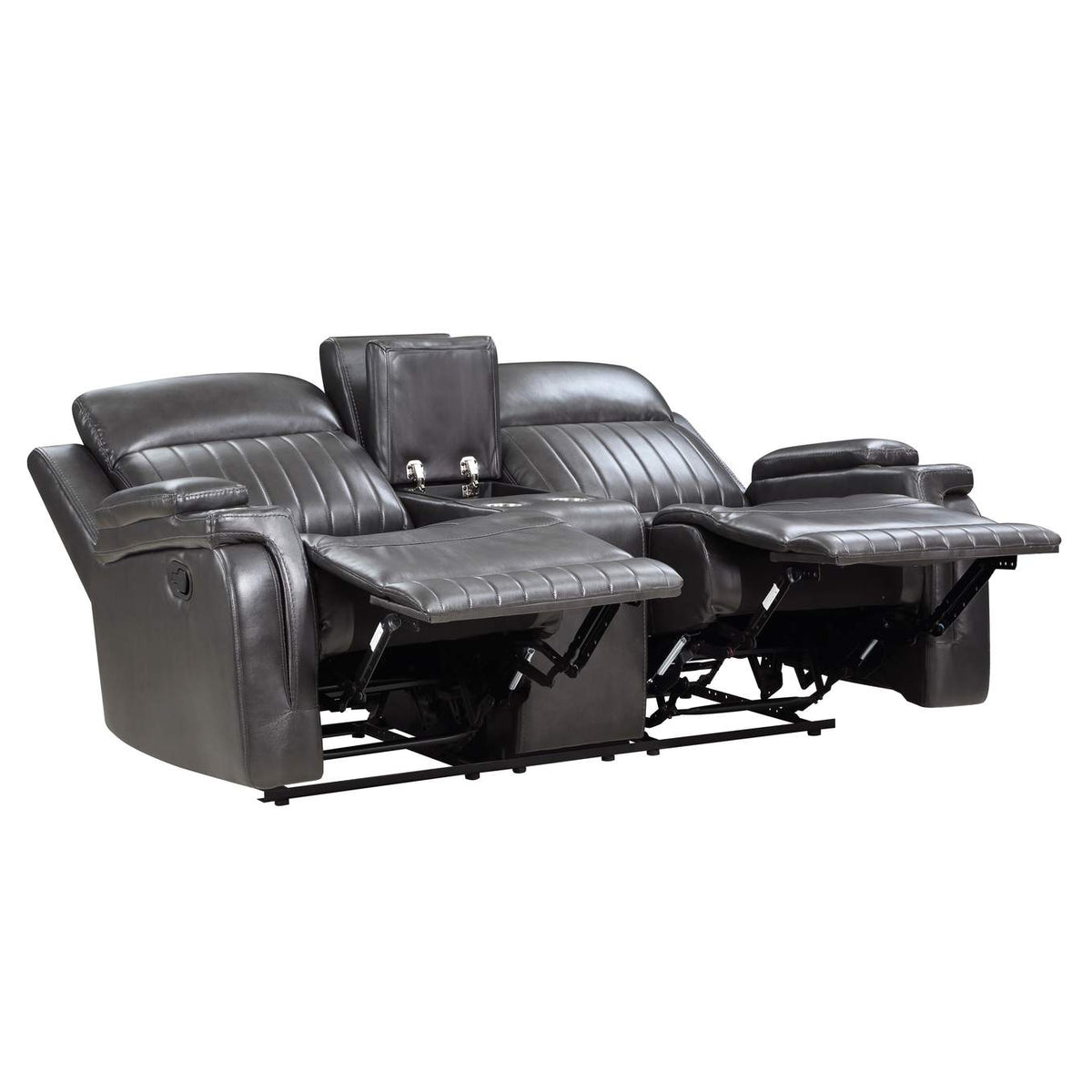 9456DG-2 Broomfield Double Reclining Love Seat with Center Console