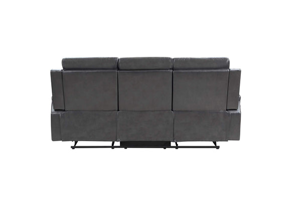 9456DG-3 Broomfield Double Reclining Sofa with Drop-Down Cup Holder