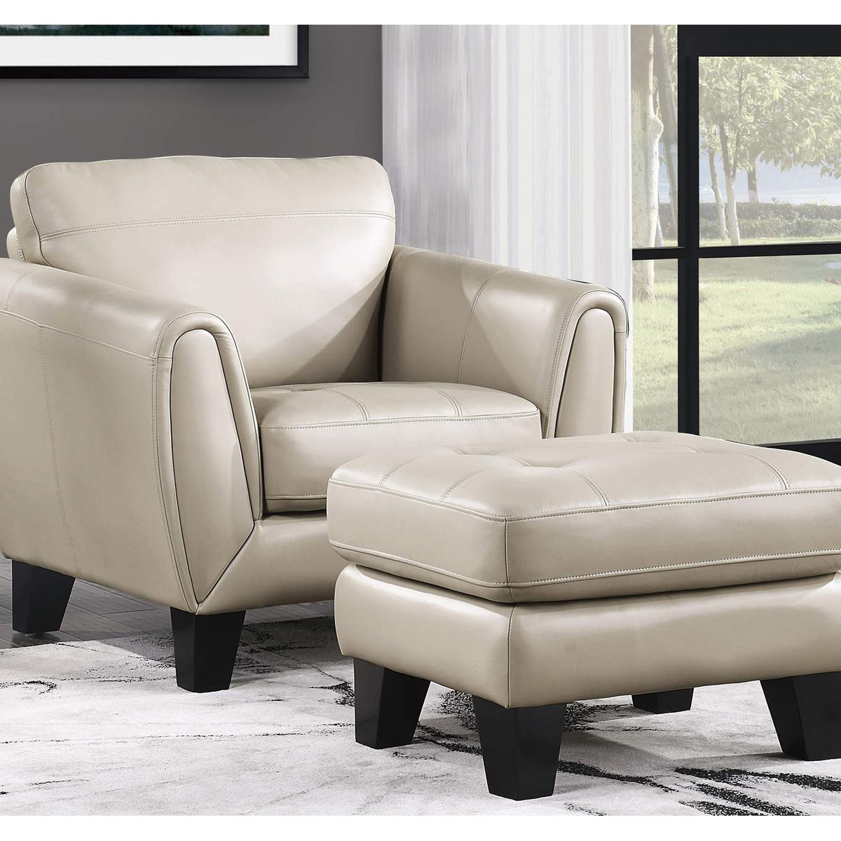 9460BE-4 Spivey Ottoman