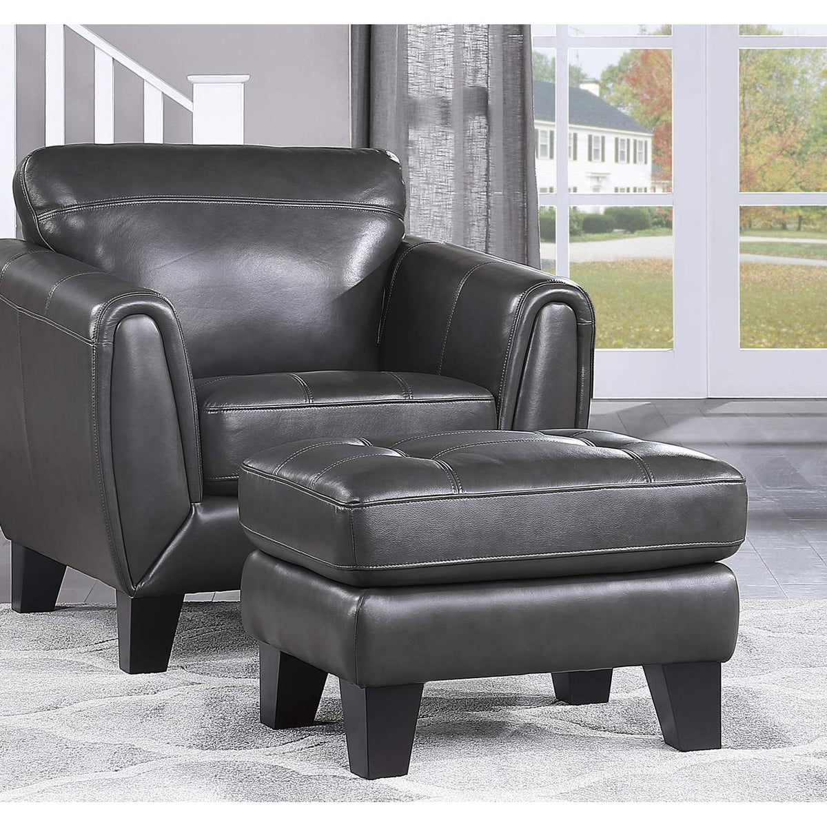 9460DG-4 Spivey Ottoman