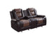 9470BR-2 Briscoe Double Glider Reclining Love Seat with Center Console