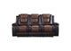 9470BR-3 Briscoe Double Reclining Sofa with Center Drop-Down Cup Holders