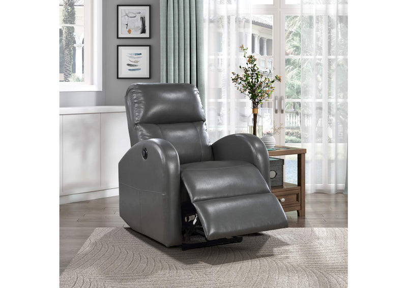 9478GRY-1PW Wiley Power Reclining Chair