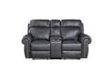 9488GY-2 Granville Double Reclining Love Seat with Center Console