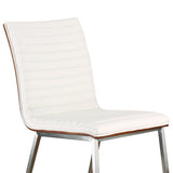 Café - Brushed Stainless Steel Dining Chair (Set of 6)