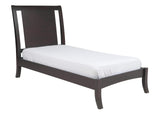 NV23L4 Nevis Wood Sleigh Bed In Espresso