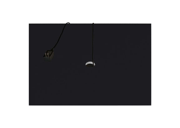 950400 Aero 4-shelf Display Curio Cabinet with LED Lighting Black
