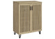 950424 Brixton 2-door Entryway Shoe Storage Cabinets White Oak