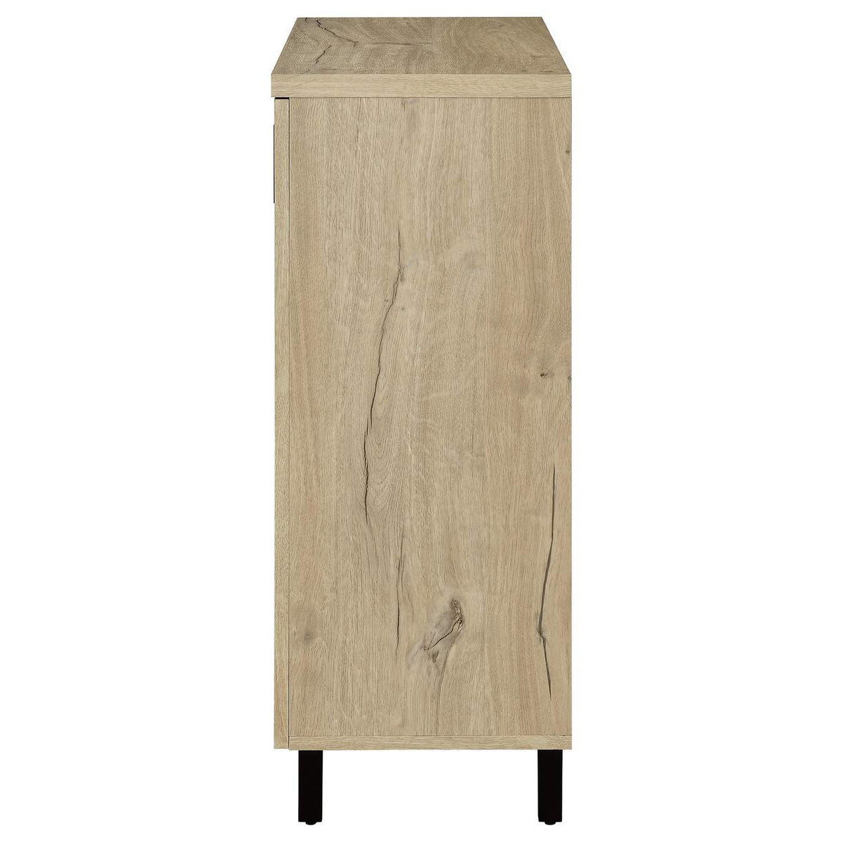 950424 Brixton 2-door Entryway Shoe Storage Cabinets White Oak