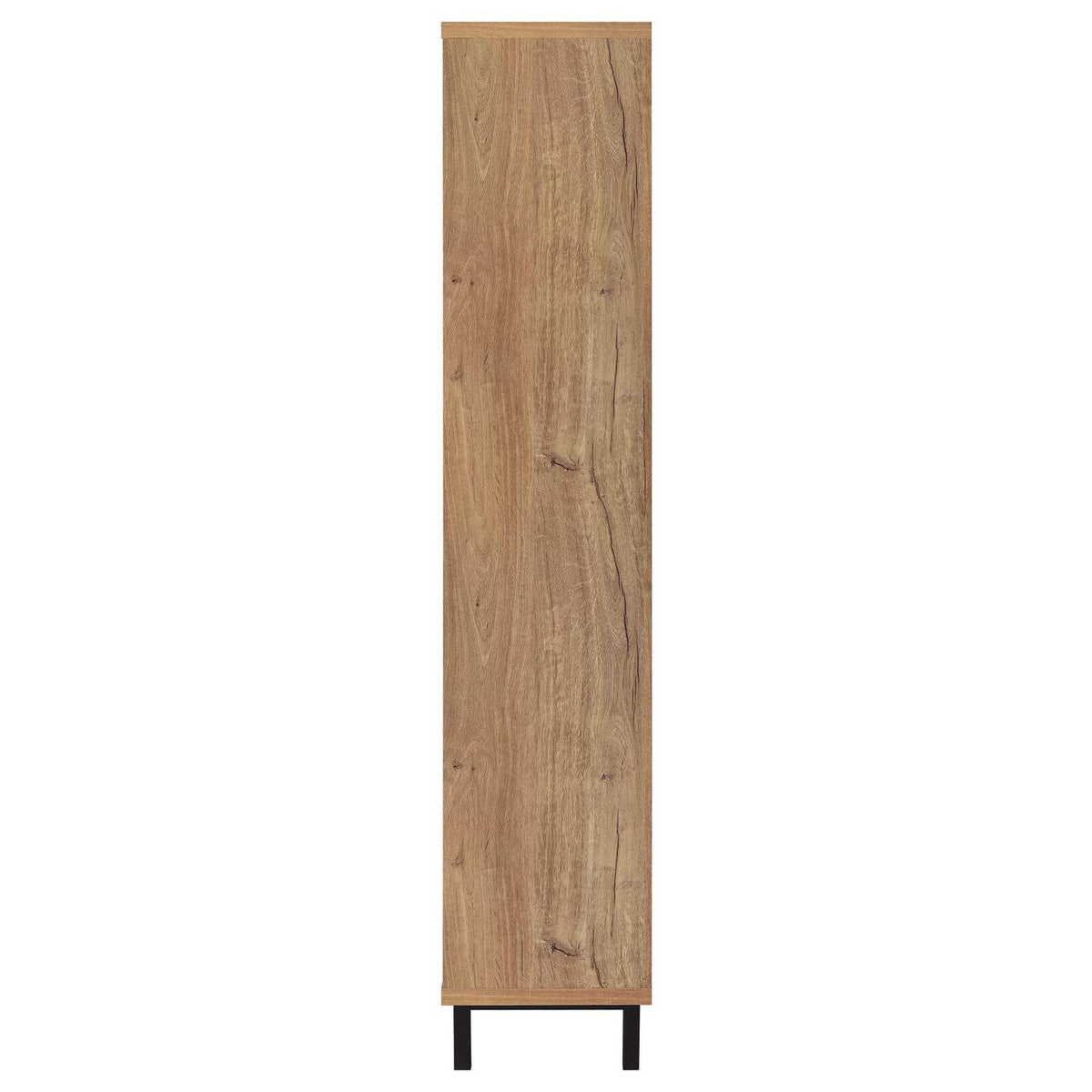 950440 Teller 80-inch 4-door Tall Shoe Storage Cabinet Natural Oak
