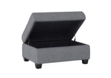 9507DGY-4 Maston Storage Ottoman