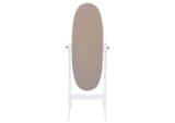 950802 Foyet Wood Adjustable Full Length Cheval Mirror White